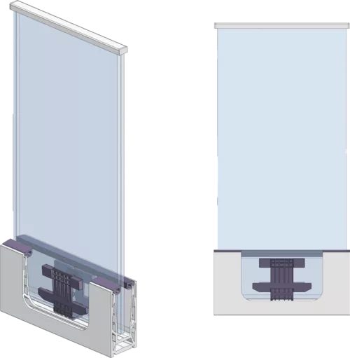 supports de verre et caoutchoucs2